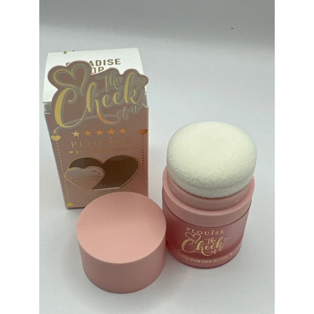 PLouise The Cheek Of It Loose‎ Powder Blush Paradise Pop Sponge Tip 8g New Box